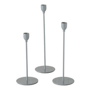 MALTE SVEČTURIS UZ KĀJAS 33CM PELĒKS, METĀLS (2019556)