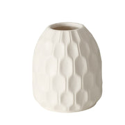 SIMONA VĀZE H10CM/D9CM, BALTA, KERAMIKA (2019634)