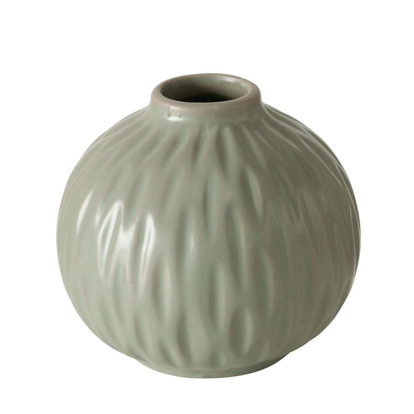 ALINA VĀZE H9CM/D10CM, G.ZAĻA, PORCELĀNS (2025736)
