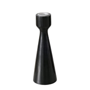 MONNA SVEČTURIS H18CM 3 VEIDI, MELNS/BALTS, KOKS