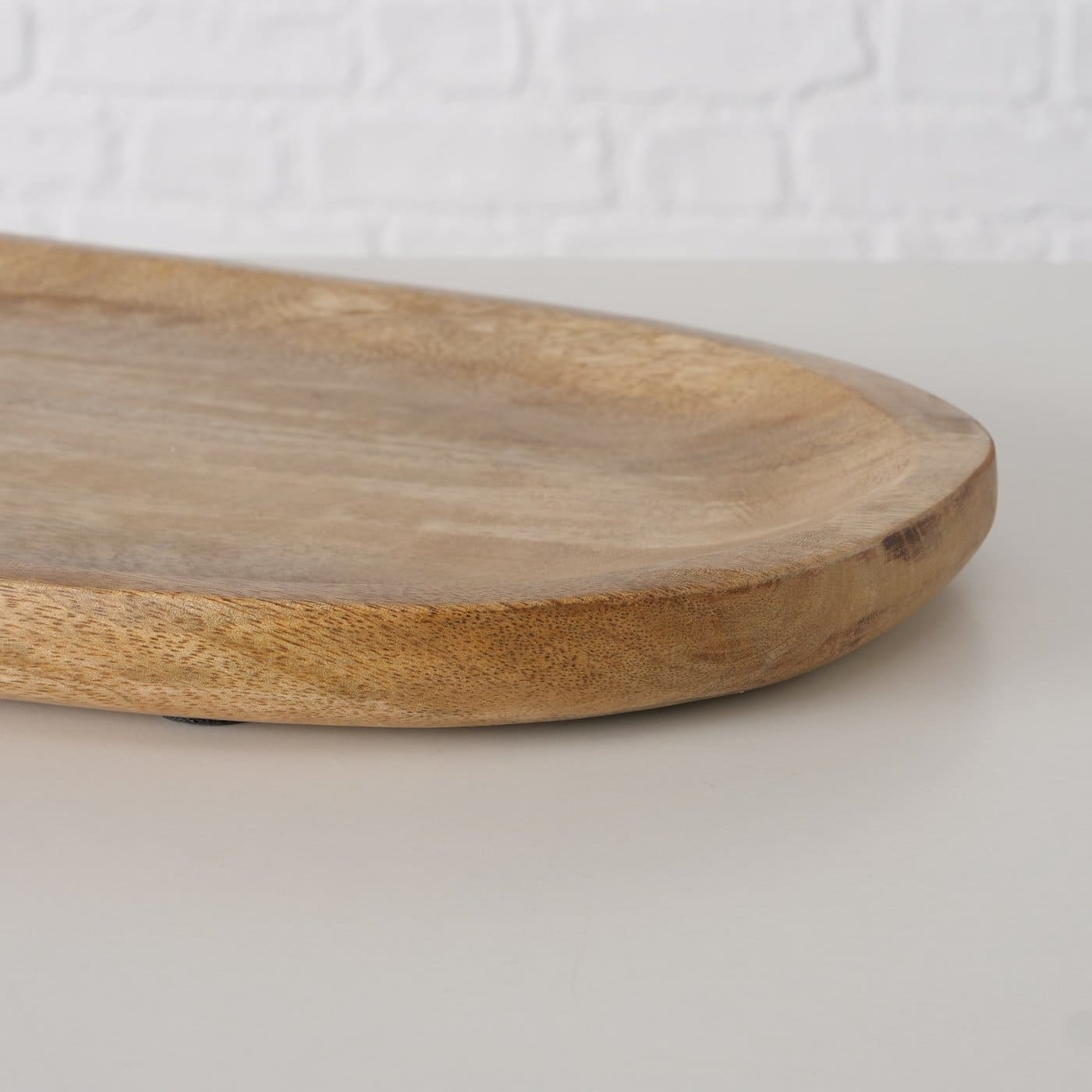 MANGORA ŠĶĪVIS SERVĒŠANAI 50X20CM, OVĀLS, MANGO KOKS (2039744)