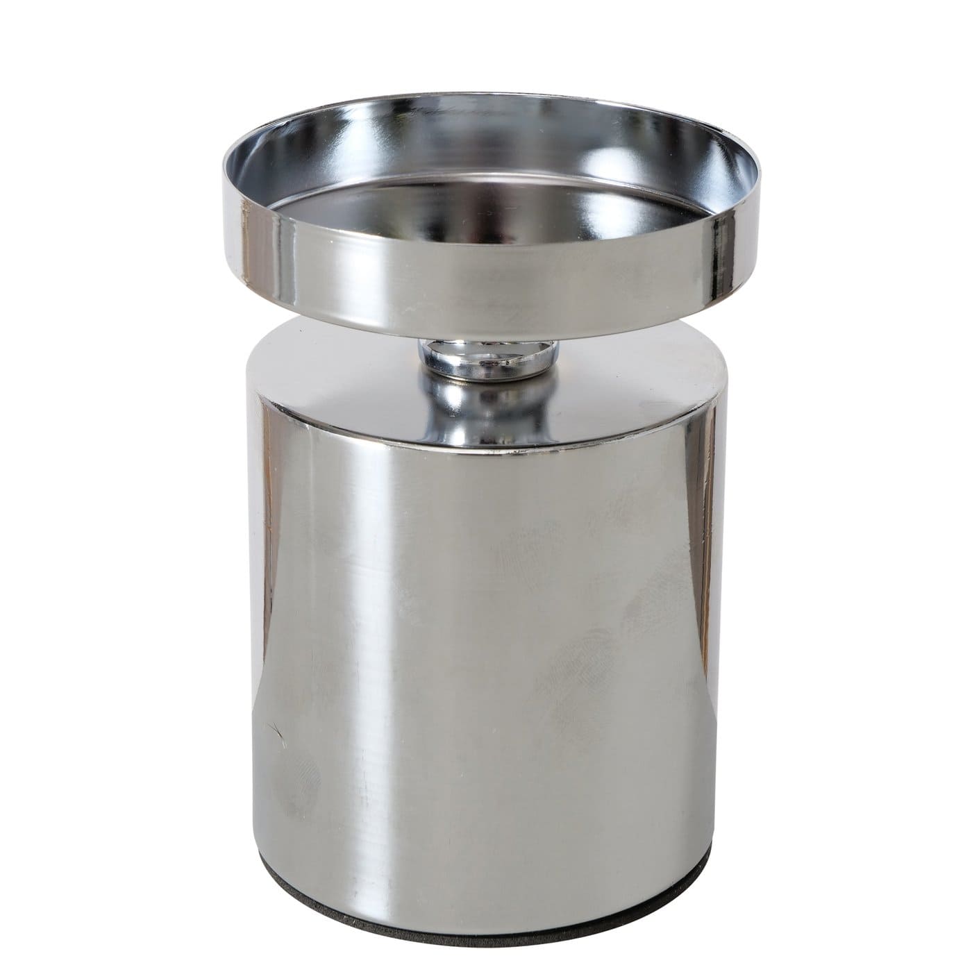 MERIL SVEČTURIS H11CM, D8CM SVECEI, SUDRABA KR., N/T (2041246)
