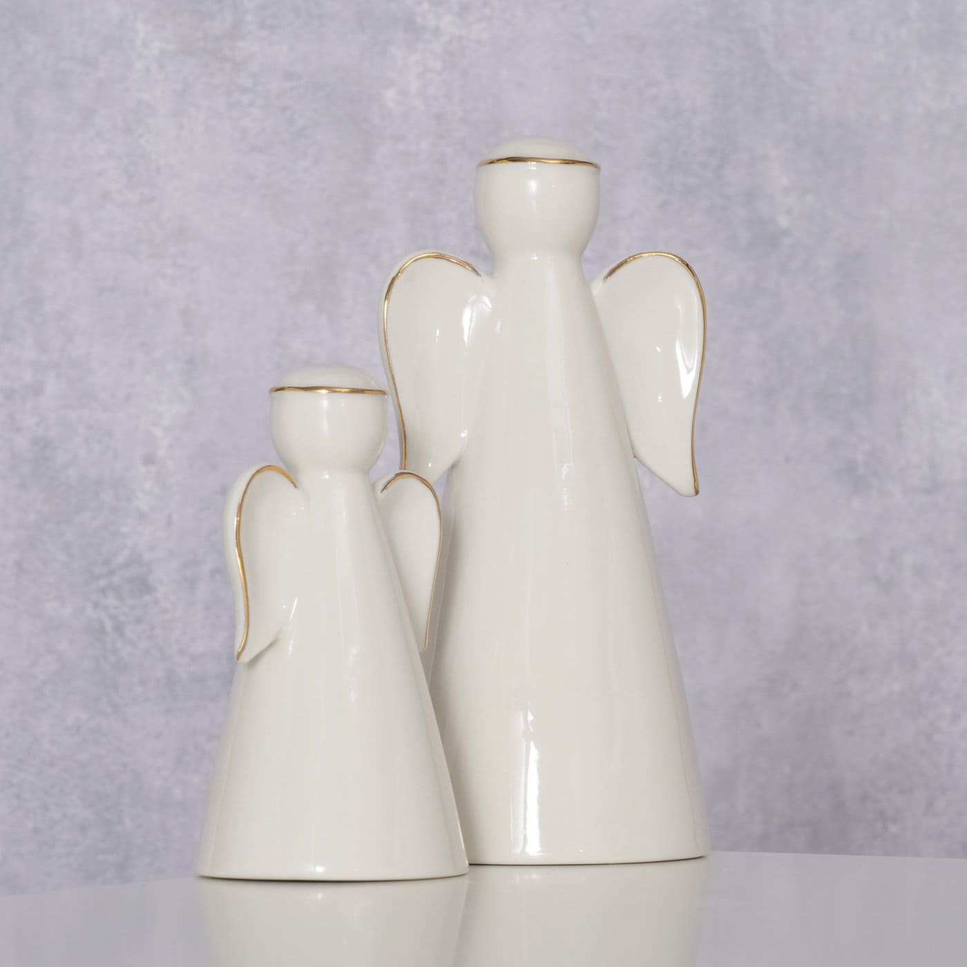 VELIDEN FIGŪRA - EŅĢELIS H17CM, BALTS, PORCELĀNS (2049303)