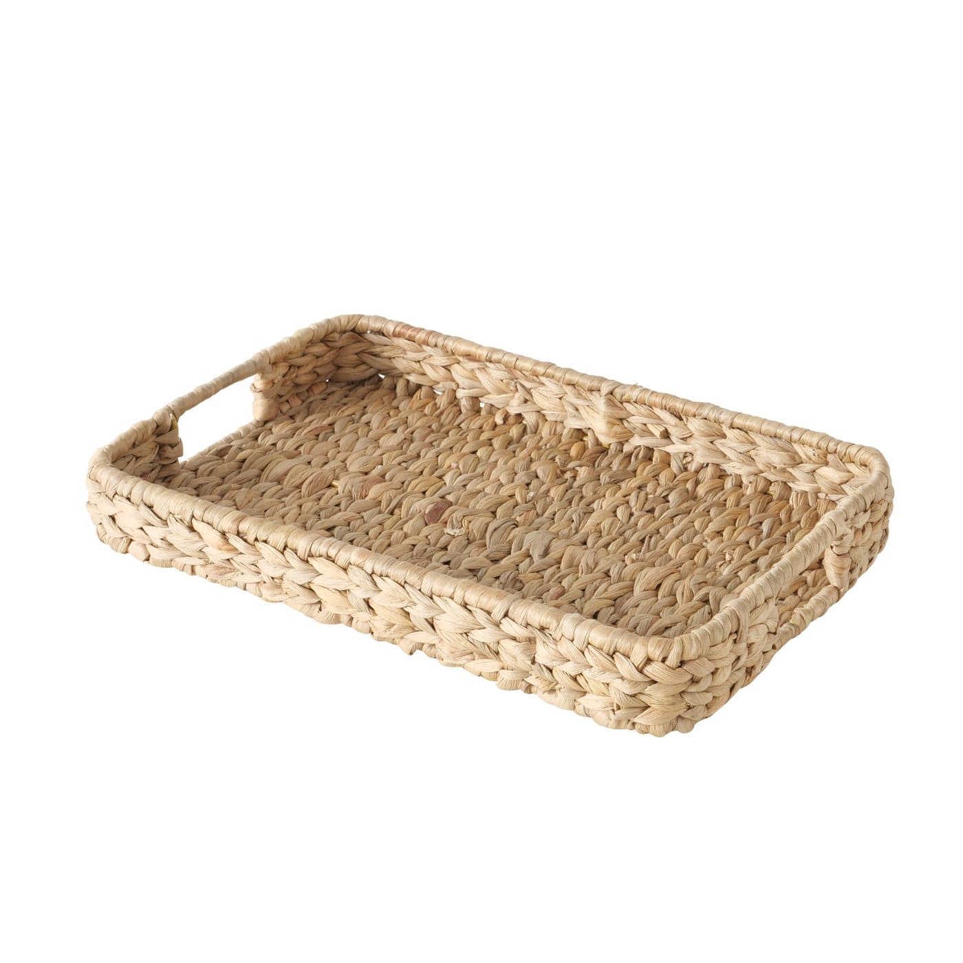 CADO DEKORATĪVA PAPLĀTE-GROZS 24.9X37.9X5.2CM, METĀLS/ŪDENSAUGU PINUMS (2054099)