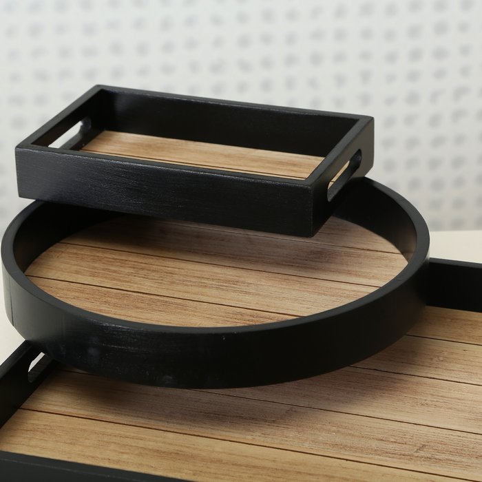 TÖNNING PAPLĀTE APAĻA D30CM, T.BRŪNA, KOKS MDF (1012955)