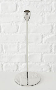 MALTE SVEČTURIS UZ KĀJAS 33CM SUDRABA KRĀSĀ, METĀLS (2000915)