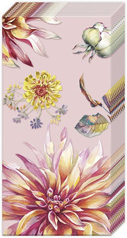 DAHLIA DREAM SALVETES 21x21CM 10GAB, ROZĀ,  4SL PAPĪRS
