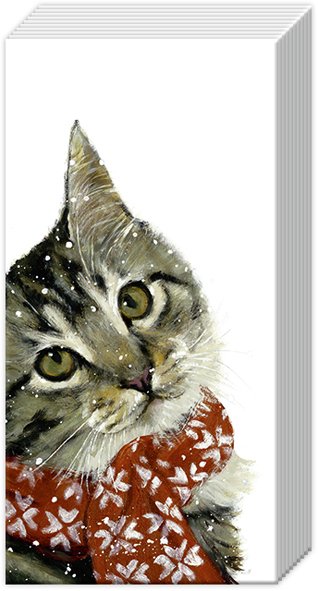 KITTY SALVETES 21x21CM 10GAB, 4SL PAPĪRS