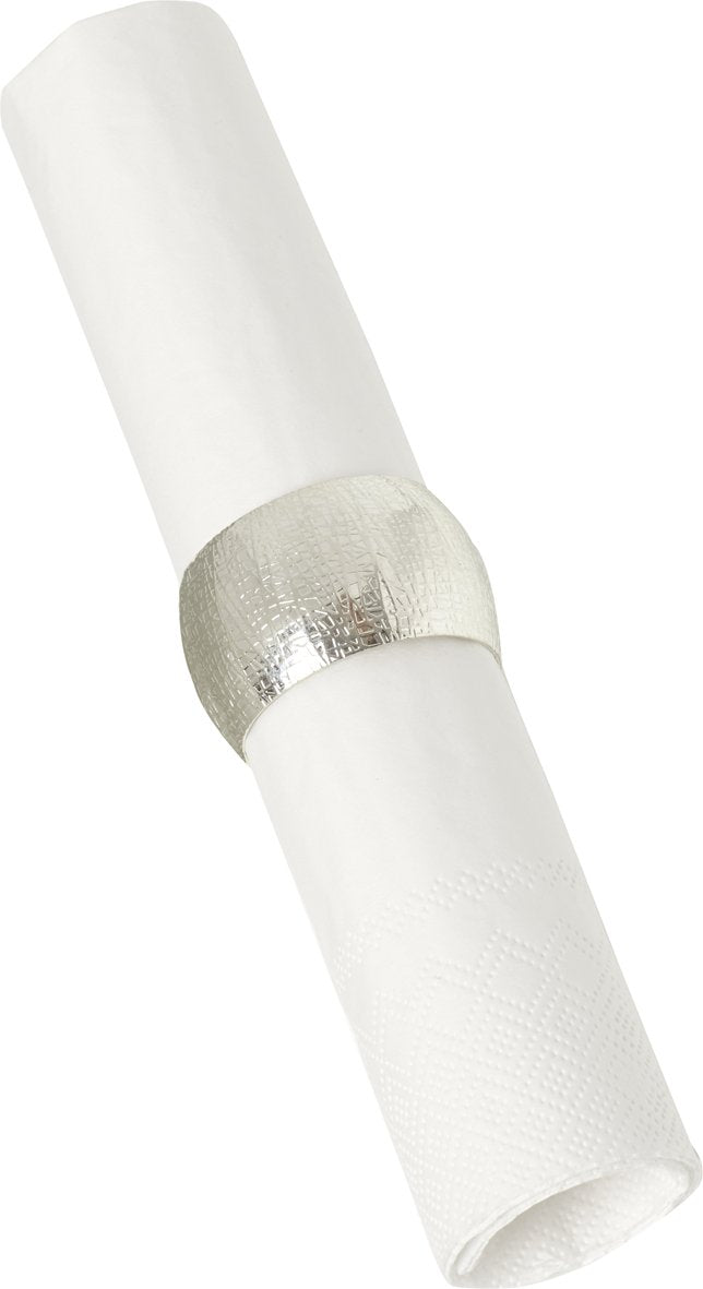 NAPKIN RING SALVEŠU TURĒTĀJS-GREDZENS D4CM, SUDRABA KR., METĀLS
