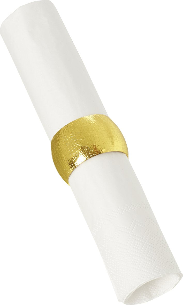 NAPKIN RING SALVEŠU TURĒTĀJS-GREDZENS D4CM, ZELTA KR., METĀLS