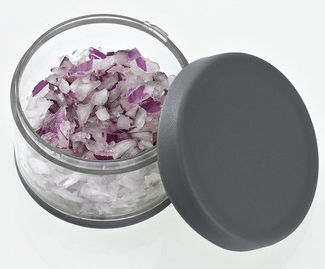 MINI SĪPOLU/ĶIPLOKU SMALCINĀTĀJS D7CM, H14CM, PLASTMASA/NER.TĒR.