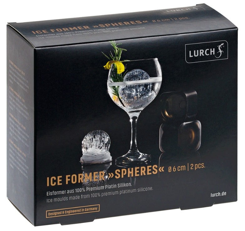 ICE FORMER LEDUS FORMIŅAS D6CM, 2GAB., BUMBIŅAS, SILIKONS