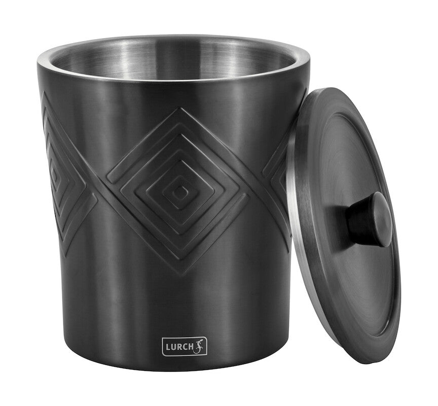 LEDUS SPAINIS 1.5L, H18.2CM, AR VĀKU, GRAFĪTA KRĀSĀ, NER.TĒR.