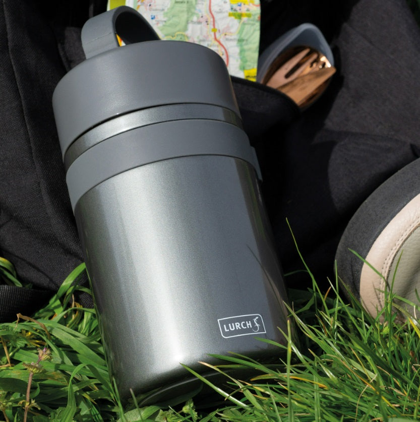 ISO-POT ĒDIENU TERMOSS 800ML, GRAFĪTA KRĀSĀ, NER.TĒR.