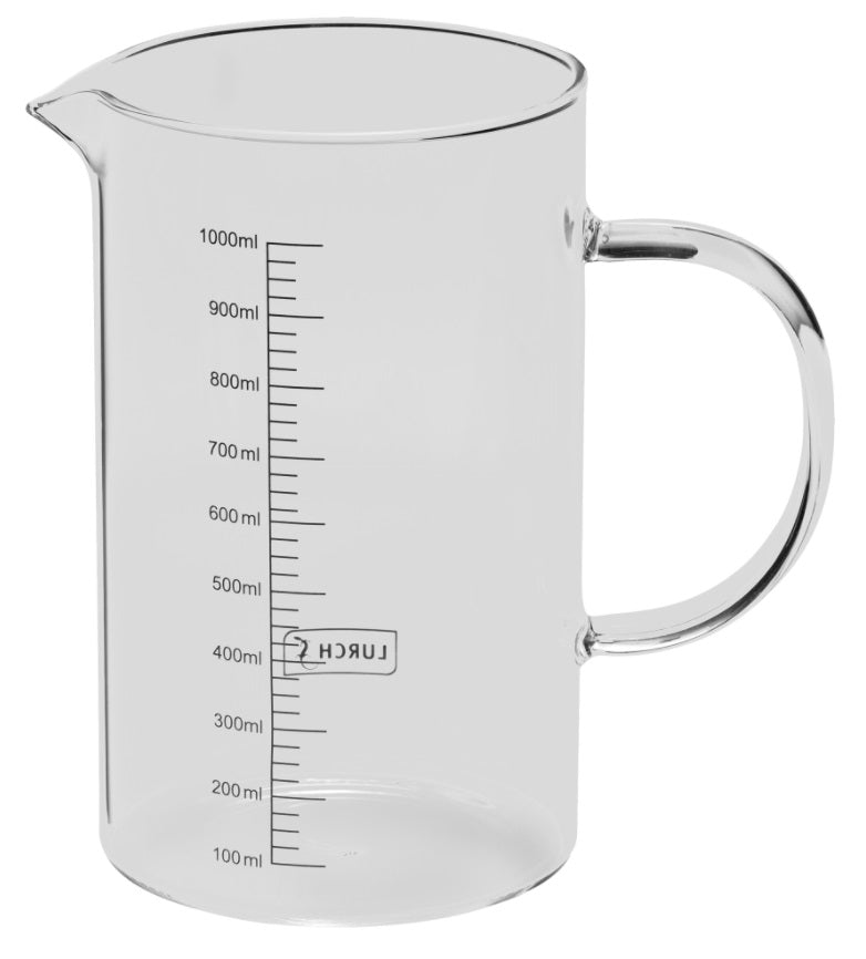 MĒRKRŪZE AR ROKTURI 1L, STIKLA