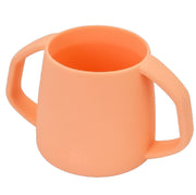 LITTLE LURCH KRŪZĪTE D7,6CM, H12,5CM BĒRNIEM, APRIKOŽU ORANŽS, PREMIUM PLATĪNSILIKONS