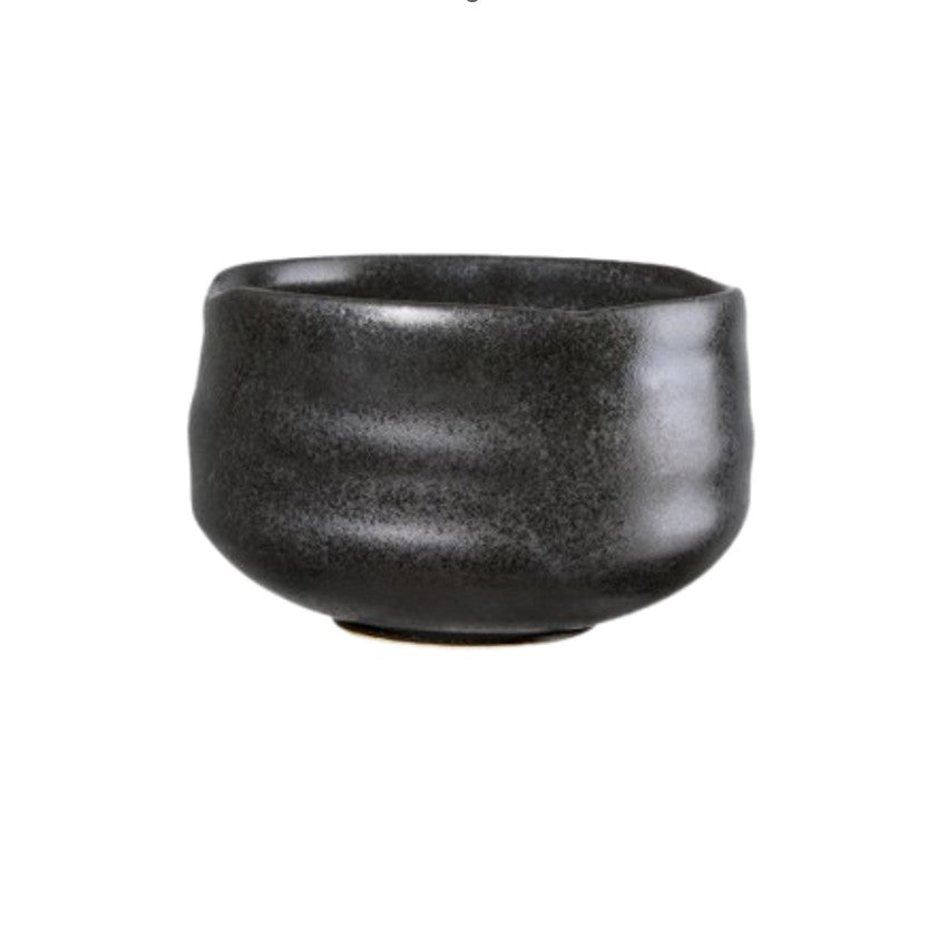 MORIBANA VĀZE D12CM, 300ML, MELNA, KERAMIKA