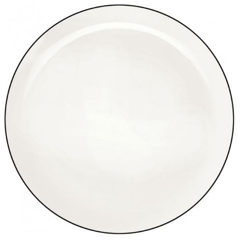 LIGNE NOIRE ŠĶĪVIS 26,5CM, BALTS, PORCELĀNS