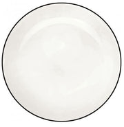 LIGNE NOIRE DESERTA ŠĶĪVIS 21CM, BALTS, PORCELĀNS