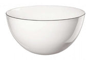 LIGNE NOIRE BĻODA 500ML, D15,5CM, BALTA, PORCELĀNS