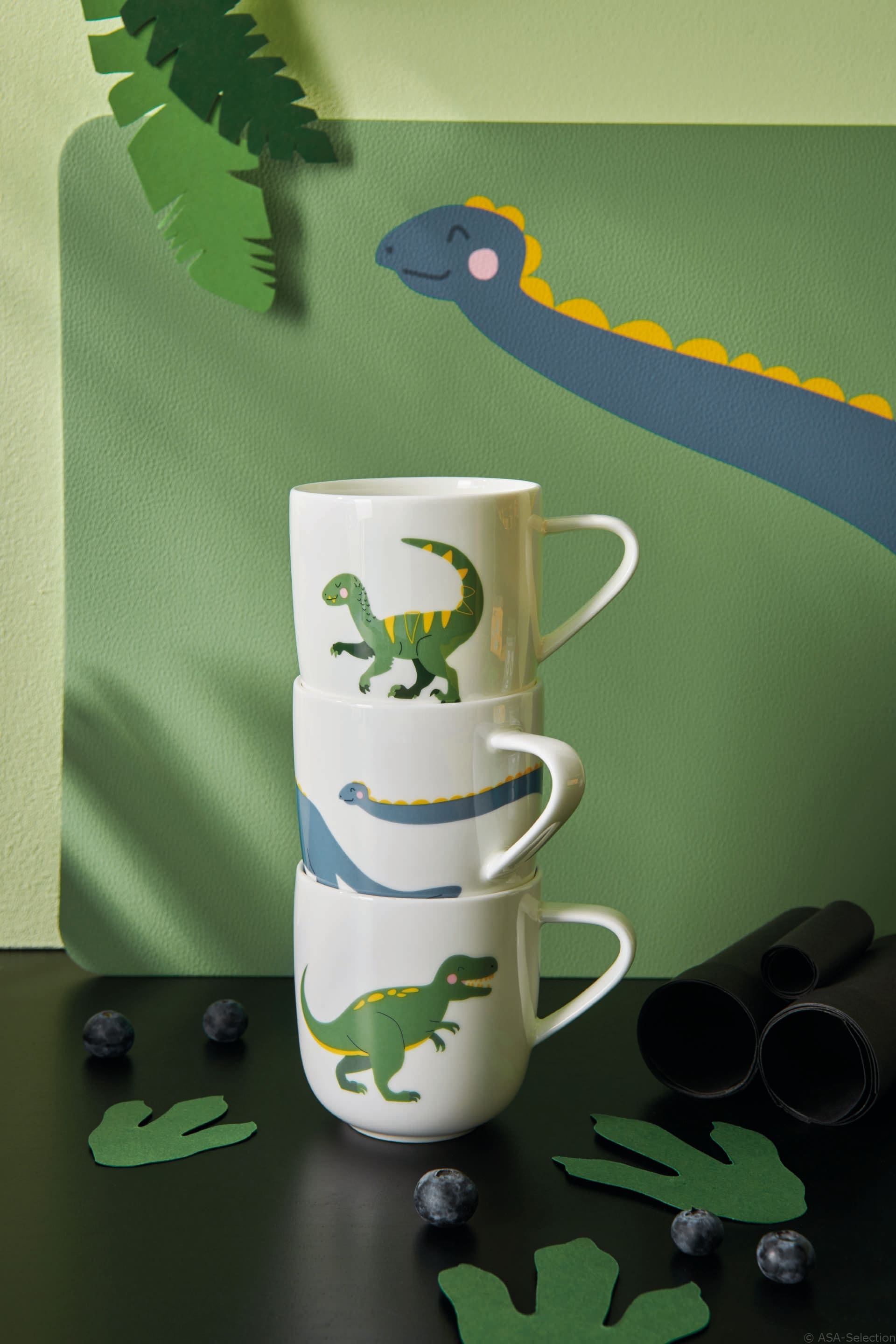 COPPA KIDS KRŪZE 250ML, DINOZAURS REX, PORCELĀNS