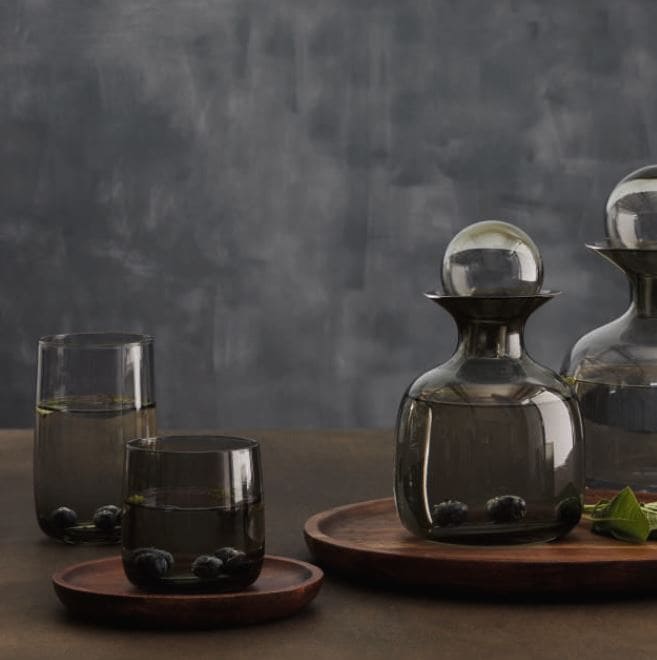 SARABI GREY GLĀZE 40CL, STIKLS