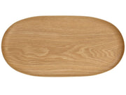 WOOD OVĀLA PAPLĀTE 31X15CM, BRŪNA, VĪTOLS