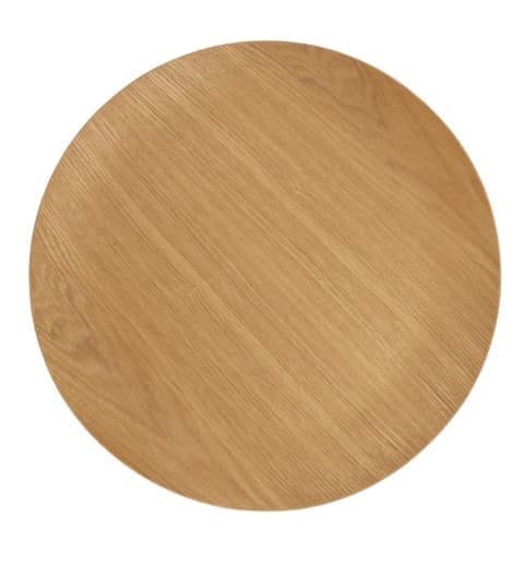 WILLOW PAPLĀTE D34CM, BRŪNA, KOKS