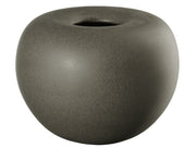 STONE VĀZE H18CM, PELĒKA, PORCELĀNS