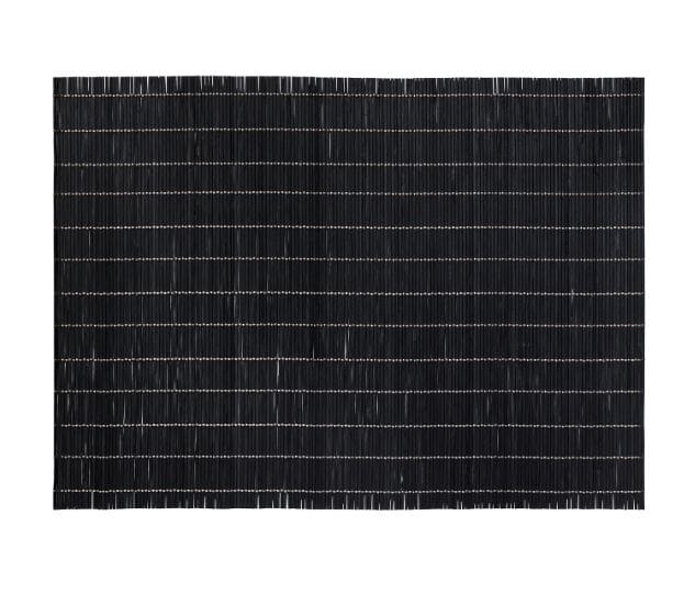BAMBOO GALDA PALIKTNIS 46X33CM, MELNS, BAMBUSS