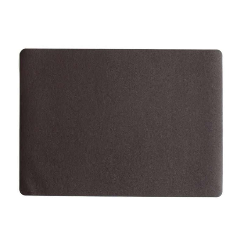 LEATHER OPTIC FINE PALIKTNIS 33x46CM, TUMŠI BRŪNS