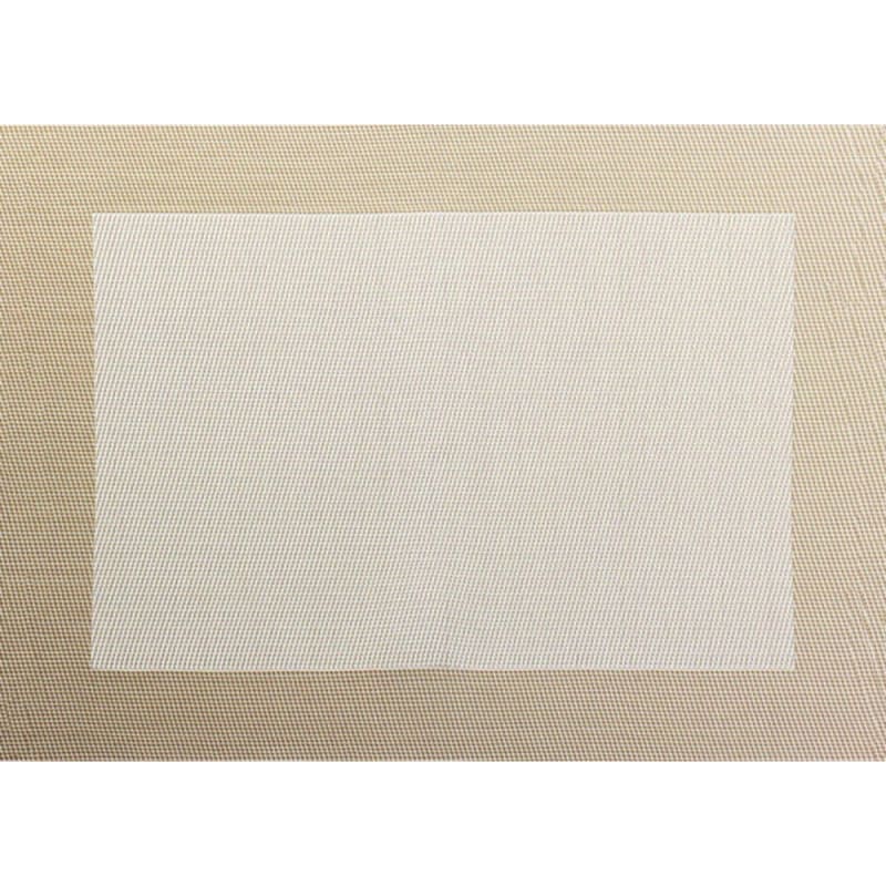 PVC PALIKTNIS 33x46CM BALTS AR BĒŠU APMALI