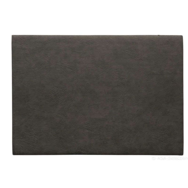 VEGAN LEATHER PALIKTNIS 46x33CM, MUSHROOM