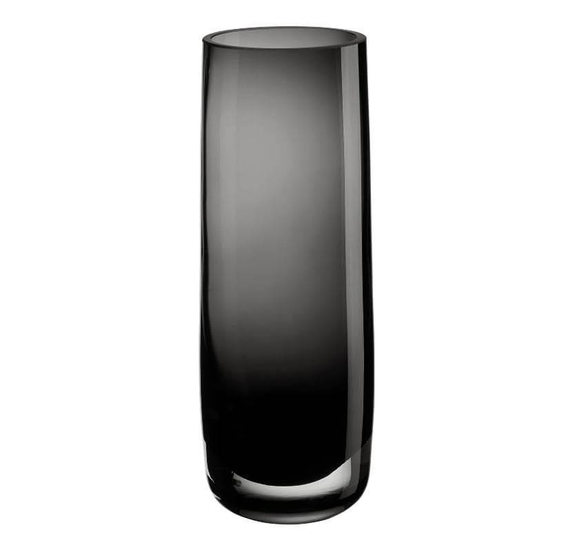 AJANA GREY VĀZE D8CM, H22CM, STIKLS