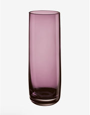 AJANA VĀZE D8CM, H22CM, VIOLETA, STIKLS