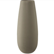 ASE XL VĀZE D18CM, H45CM, PELĒKA, PORCELĀNS