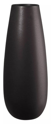 ASE XL VĀZE D18CM, H45CM, MELNA, PORCELĀNS