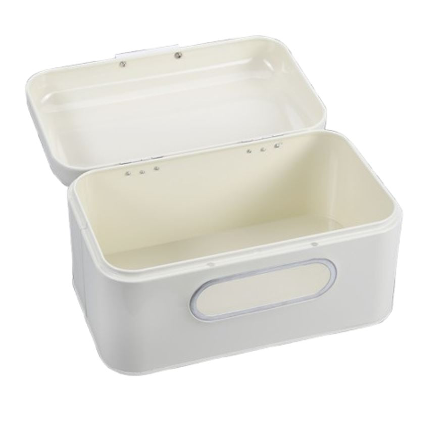 MAIZES KASTE 30x18x15CM, KREMKRĀSAS, METĀLS