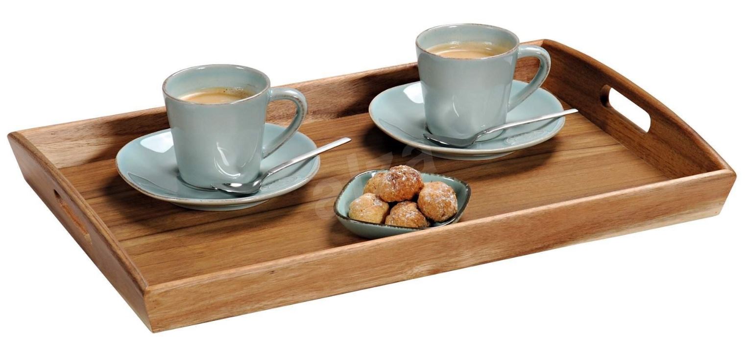 PAPLĀTE 48x31x5.5CM, FSC, AKĀCIJAS KOKA