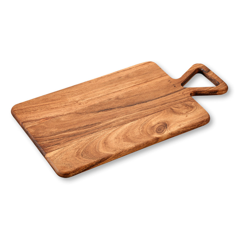 DĒLĪTIS 42x23x1.7CM, AR TRIJSTŪRVEIDA ROKTURI, AKĀCIJAS KOKS, FSC