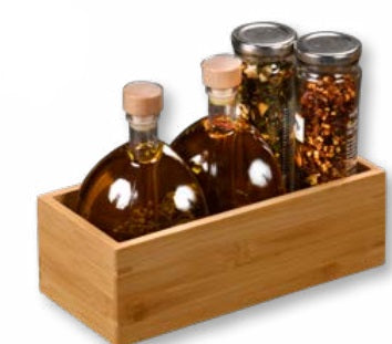 UZGLABĀŠANAS KASTE 24x11x8CM, BAMBUSS FSC