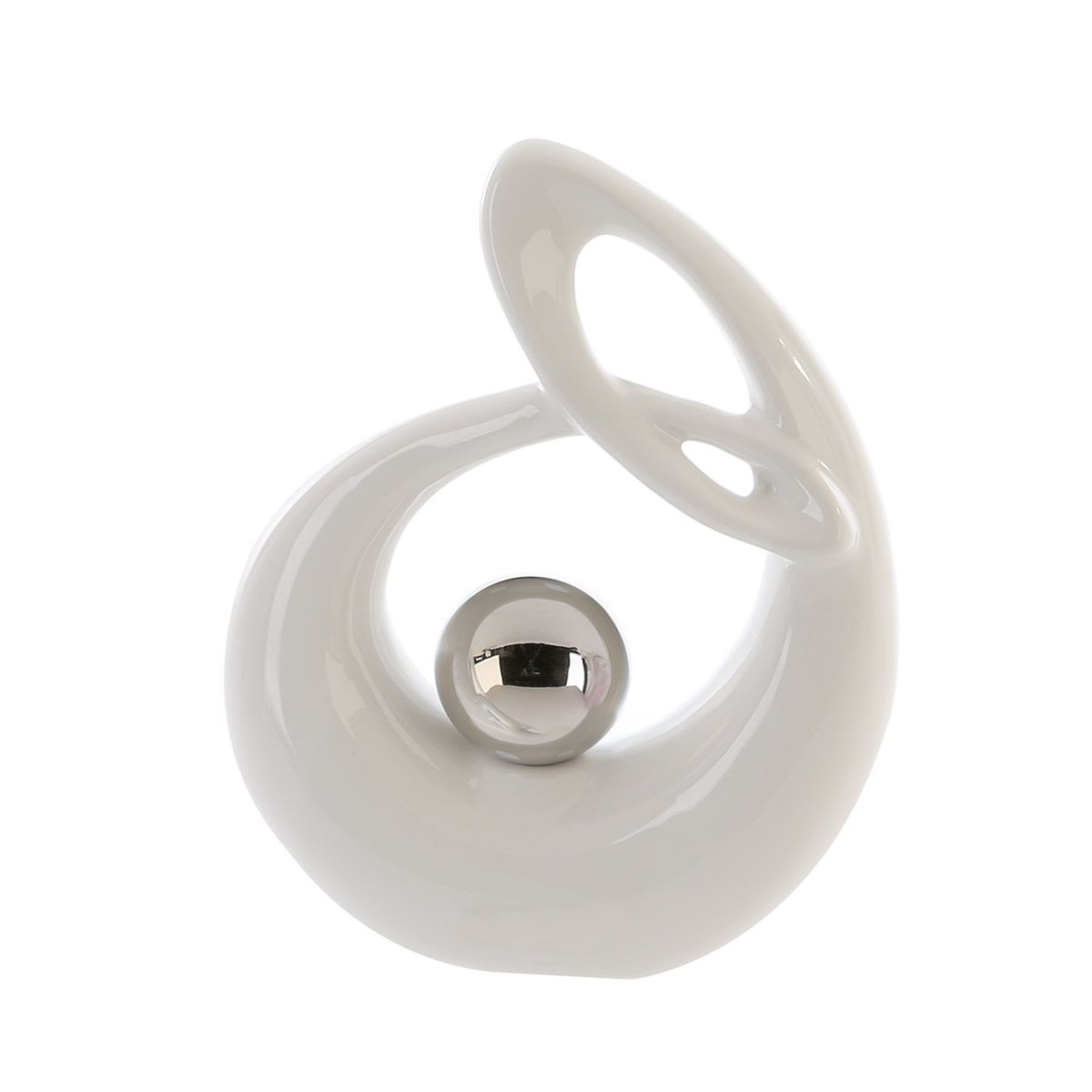 LIFE SKULPTŪRA 17X22CM, BALTA, KERAMIKA