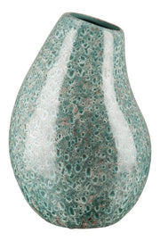 ORGANIC VĀZE H29CM, ZAĻA, KERAMIKA