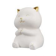 KITTY DEKORATĪVA FIGŪRIŅA H10.5CM, BALTA, KERAMIKA
