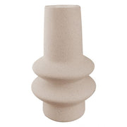 RADON VĀZE H19.5CM 2 VEIDI, ROZĀ/PELĒKA, KERAMIKA