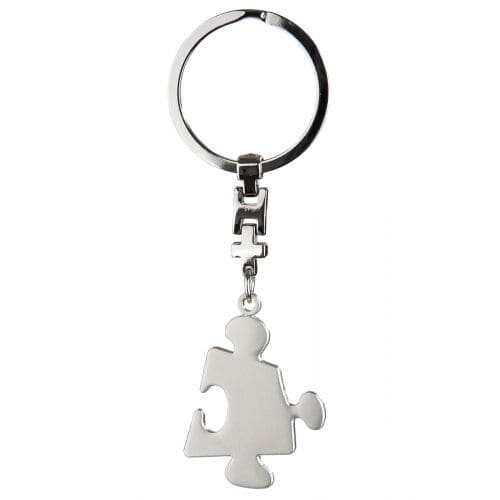 PUZZLE ATSLĒGU PIEKARIŅŠ H10.5CM, SUDRABA KR., METĀLS
