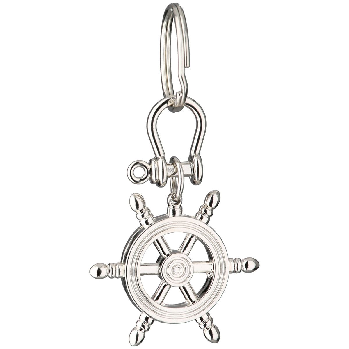 STEERING WHEEL ATSLĒGU PIEKARIŅŠ-STŪRES RATS H9.5CM, SUDRABA KR., METĀLS