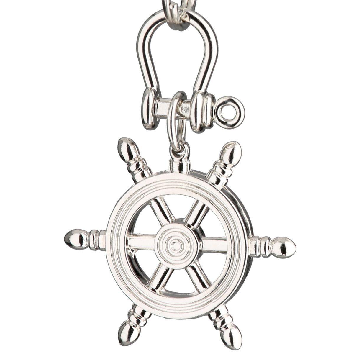 STEERING WHEEL ATSLĒGU PIEKARIŅŠ-STŪRES RATS H9.5CM, SUDRABA KR., METĀLS