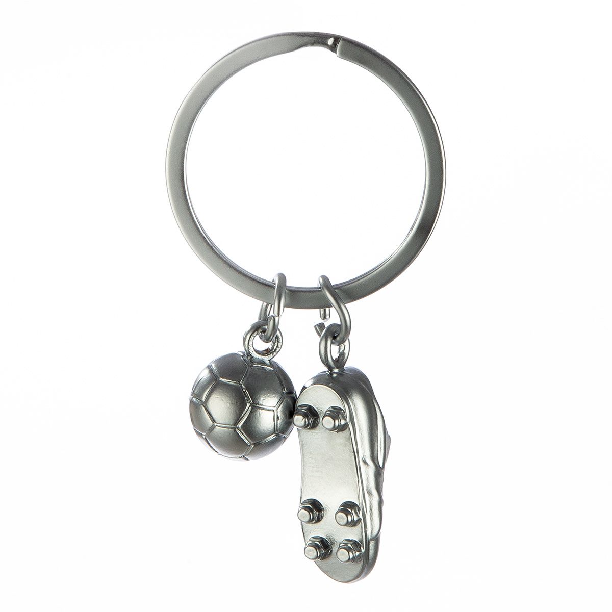 ATSLĒGU PIEKARIŅŠ-FUTBOLS H7CM, SUDRABA KR., METĀLS