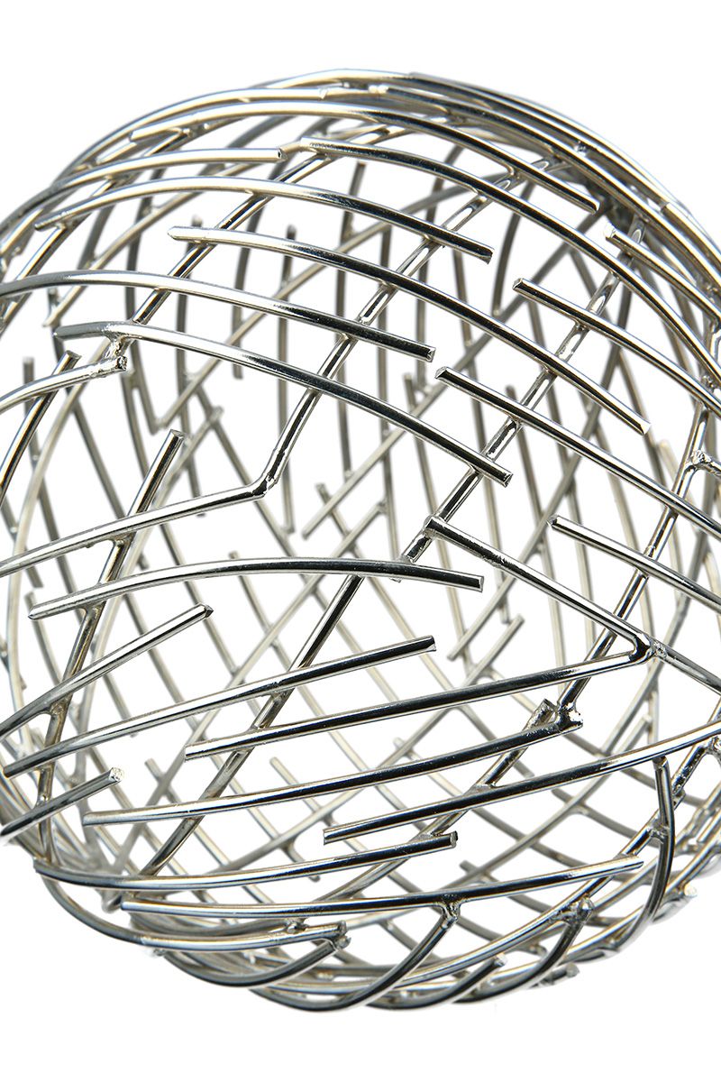 WIRES DEKORATĪVA FIGŪRA 14CM, SUDRABA KR., METĀLS